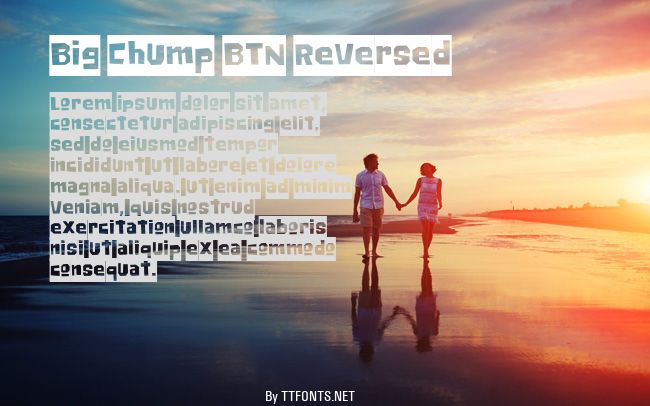 Big Chump BTN Reversed example