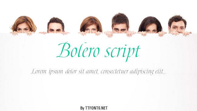 Bolero script example