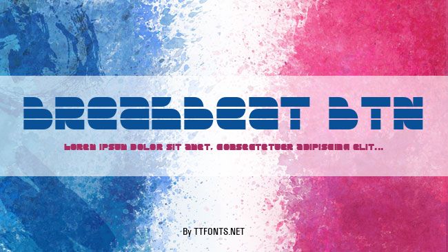 Breakbeat BTN example