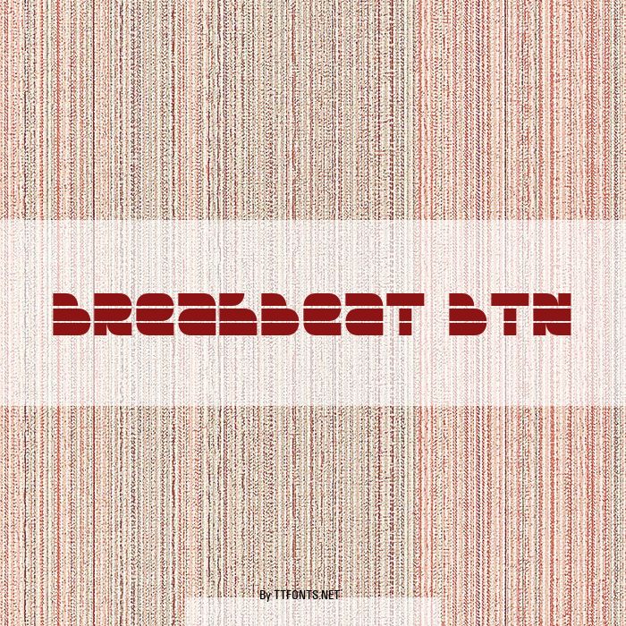 Breakbeat BTN example