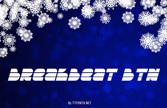 Breakbeat BTN example