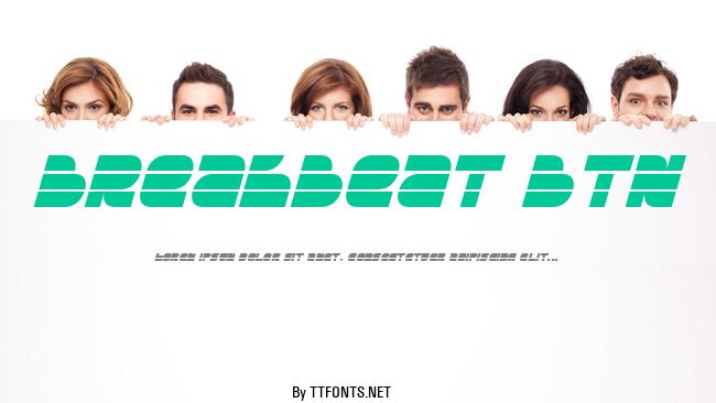 Breakbeat BTN example