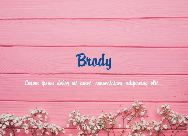 Brody example