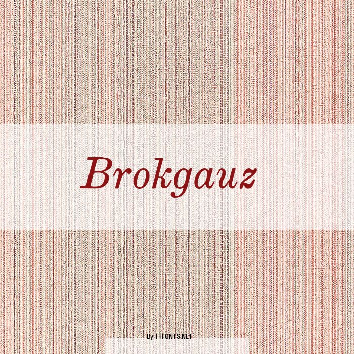 Brokgauz & Efron example