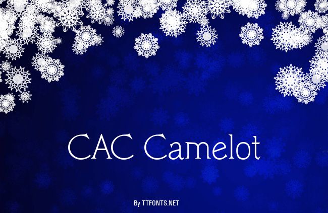 CAC Camelot example