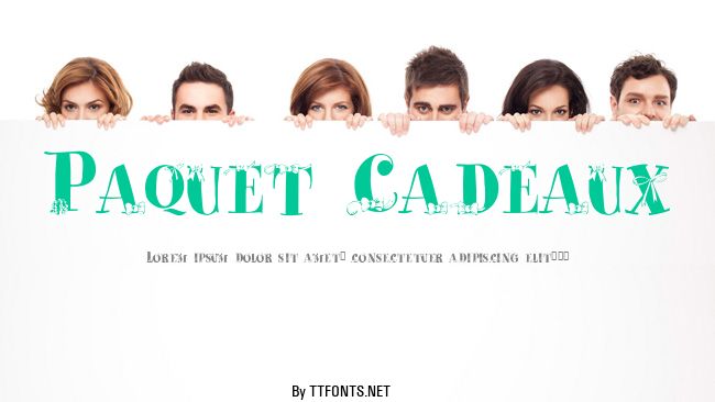 Paquet Cadeaux example