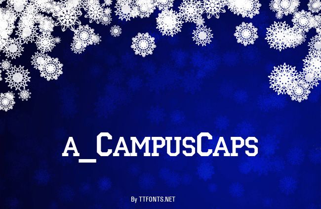 a_CampusCaps example