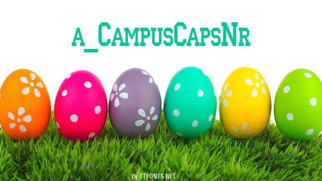 a_CampusCapsNr example