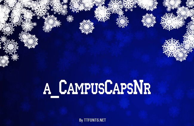 a_CampusCapsNr example