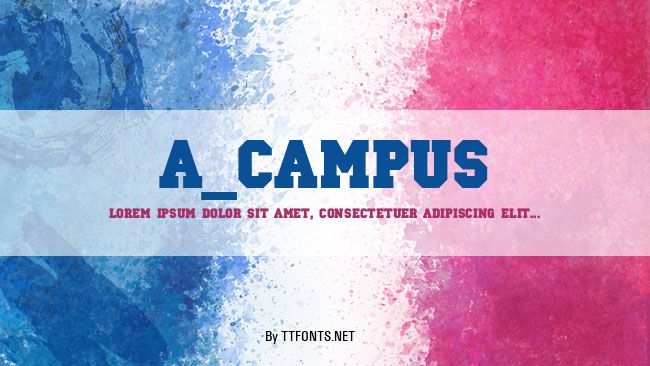 a_Campus example