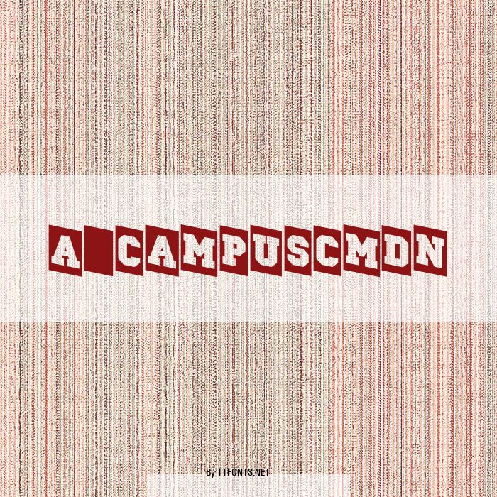 a_CampusCmDn example