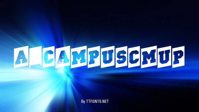 a_CampusCmUp example