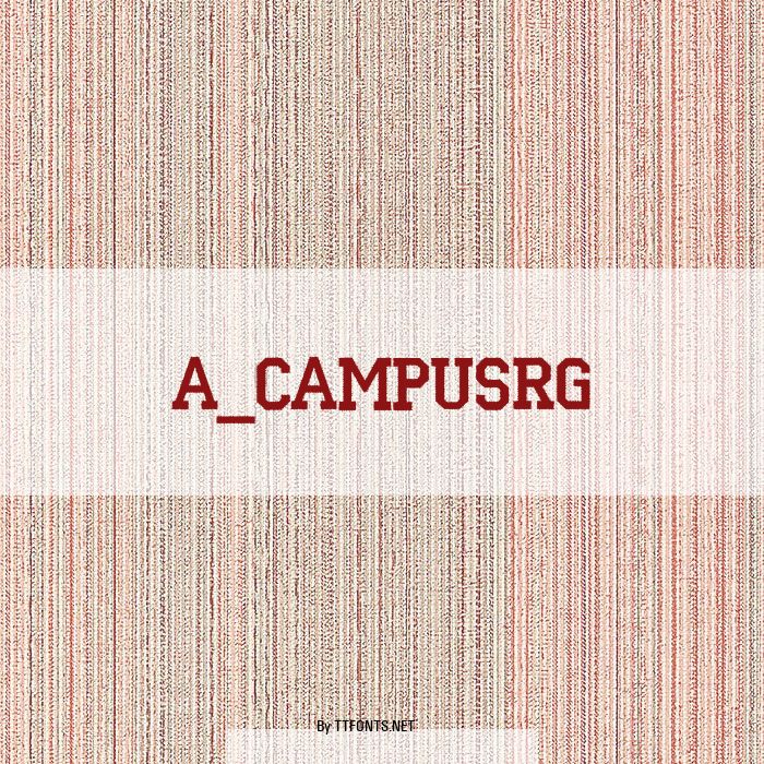 a_CampusRg example
