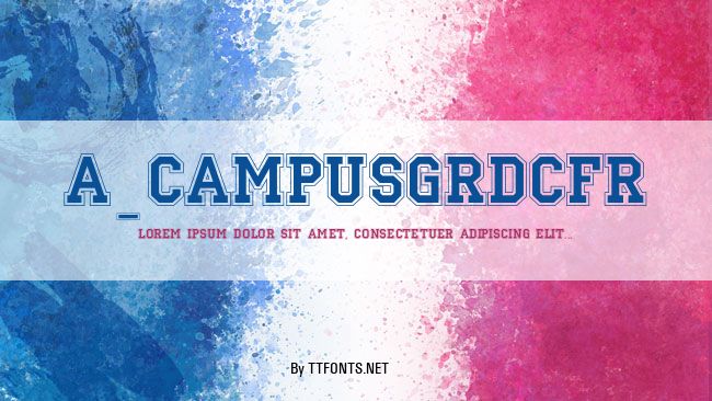 a_CampusGrDcFr example