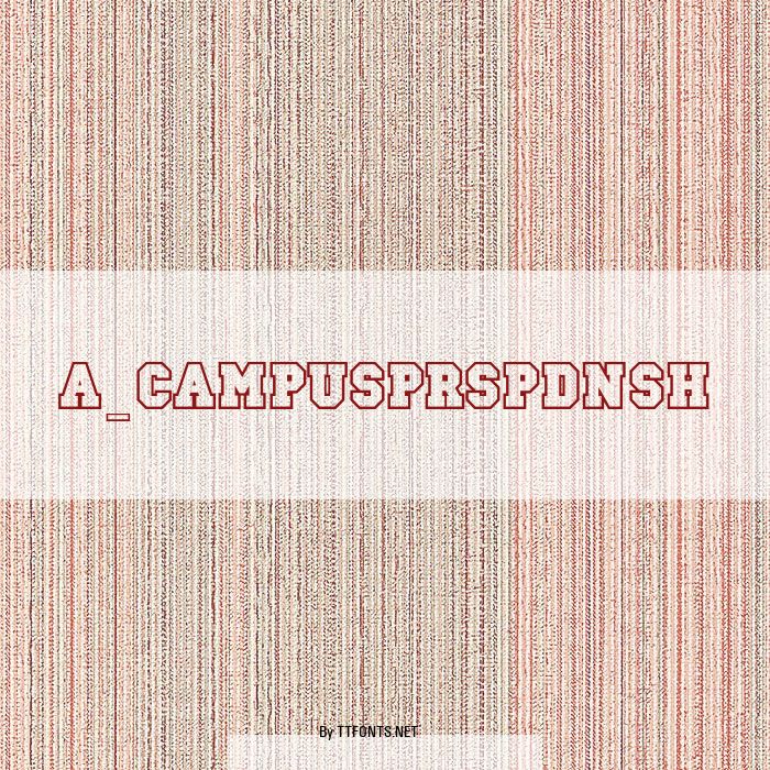 a_CampusPrspDnSh example