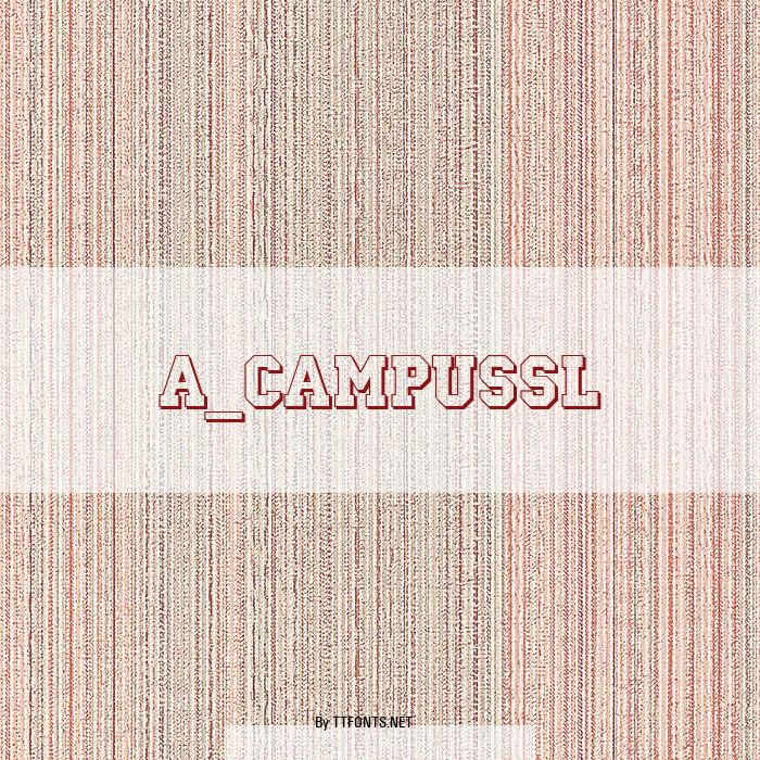 a_CampusSl example