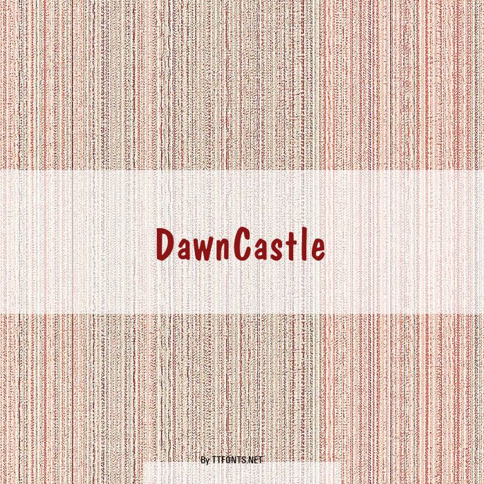 DawnCastle example