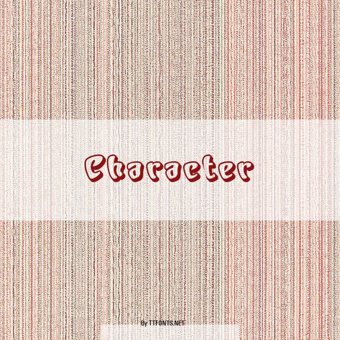 Character example