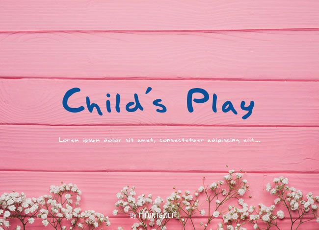 Child's Play example