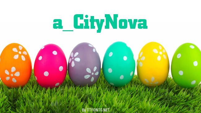 a_CityNova example