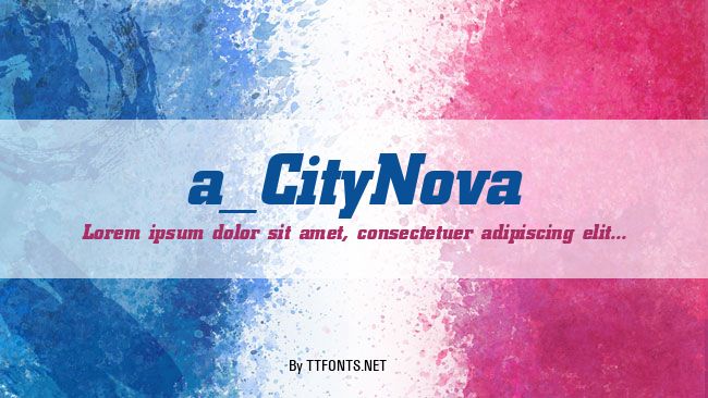 a_CityNova example