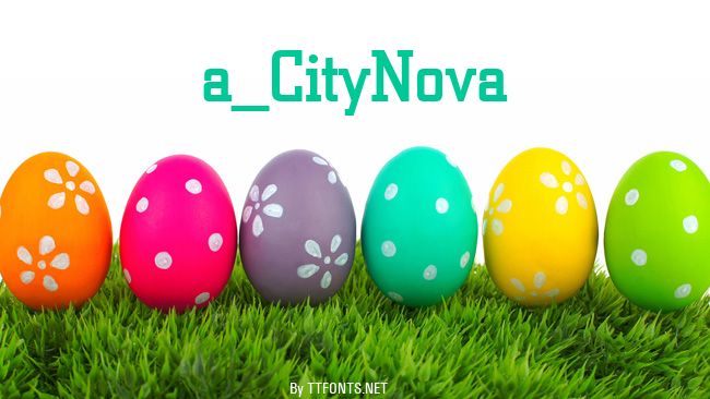 a_CityNova example