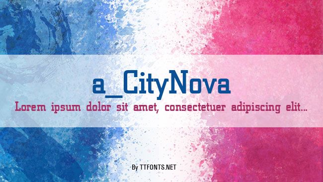 a_CityNova example