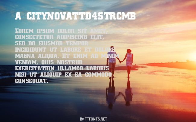 a_CityNovaTtD4StrCmb example