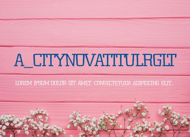 a_CityNovaTitulRgLt example