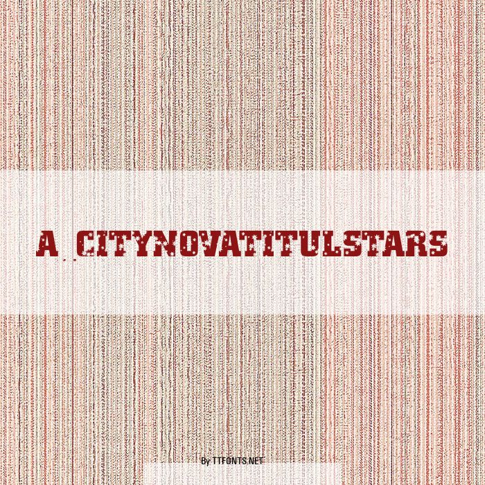 a_CityNovaTitulStars example