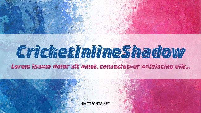 CricketInlineShadow example