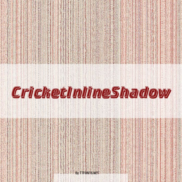 CricketInlineShadow example