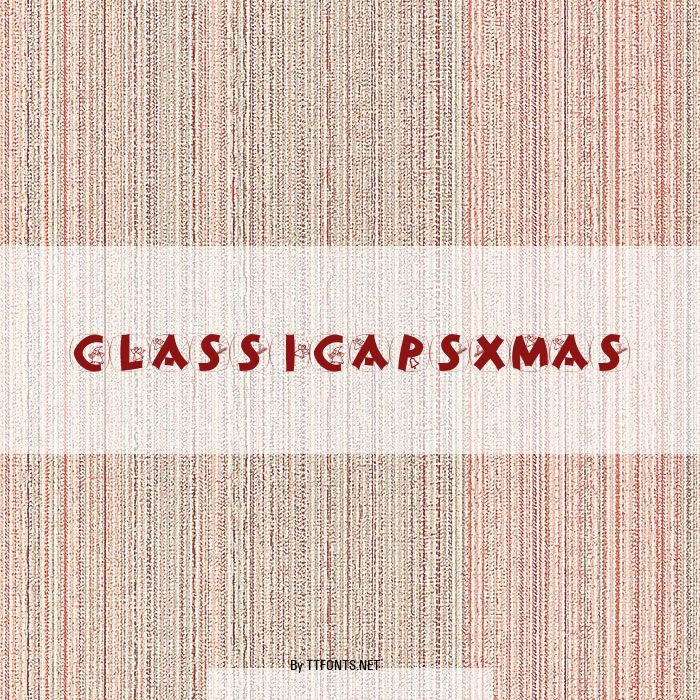 ClassiCapsXmas example