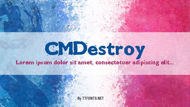 CMDestroy example