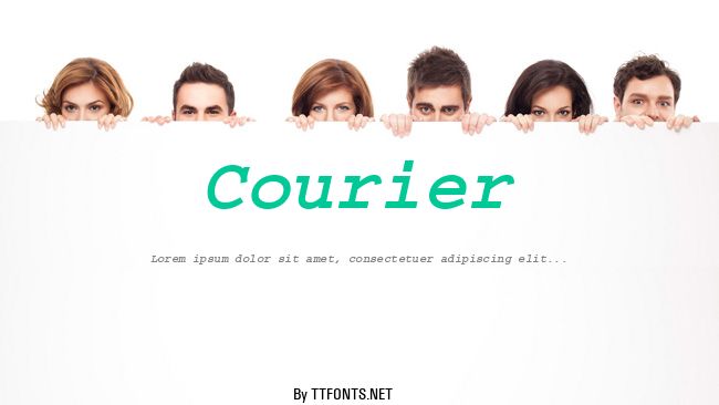 Courier example