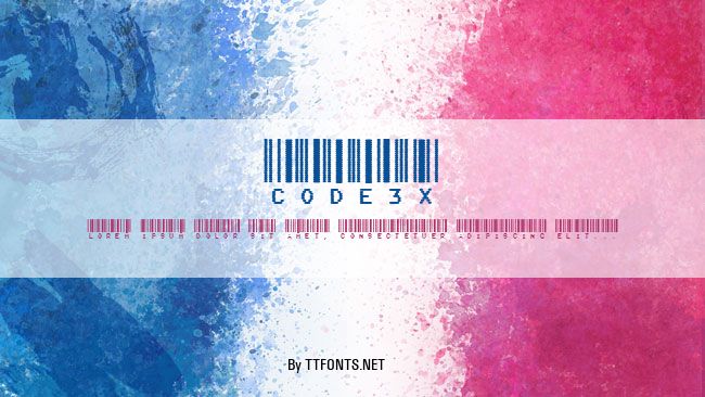CODE3X example