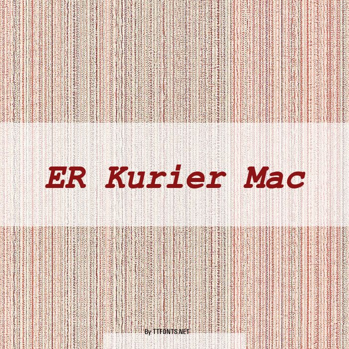 ER Kurier Mac example