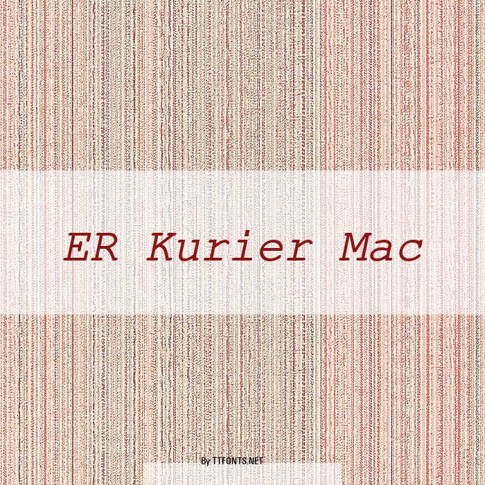 ER Kurier Mac example