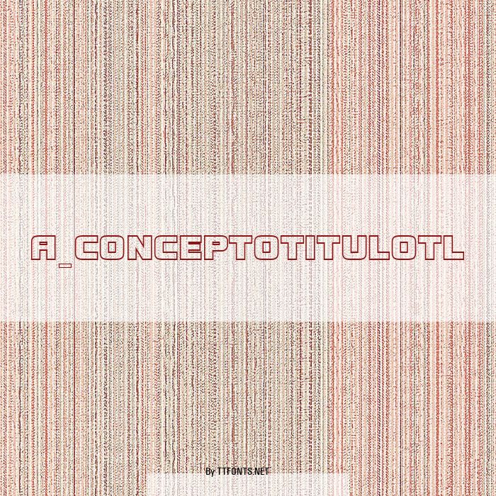 a_ConceptoTitulOtl example