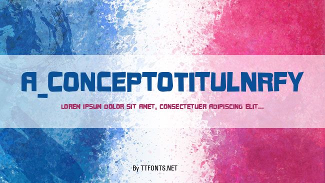 a_ConceptoTitulNrFy example
