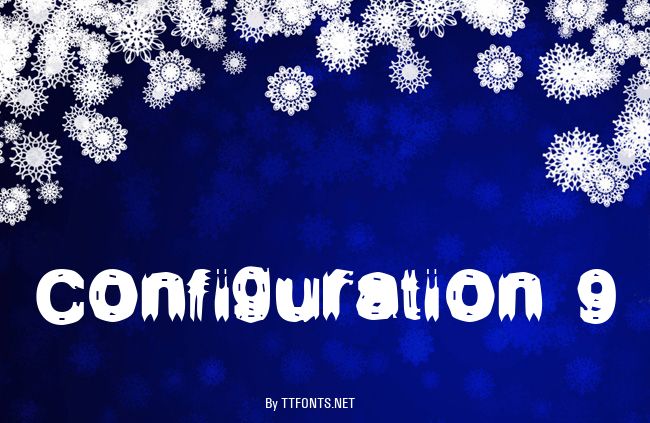 Configuration 9 example