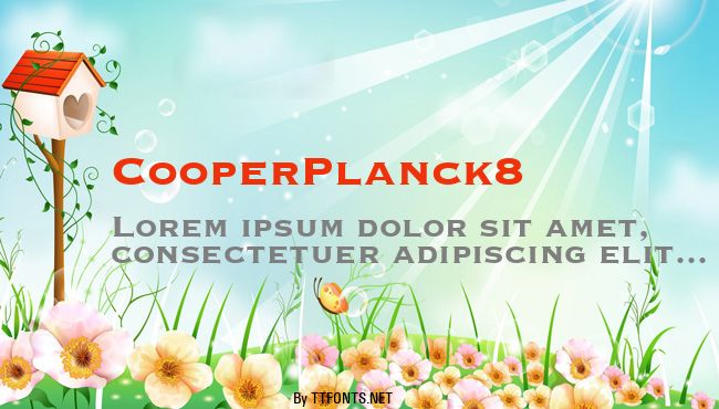CooperPlanck8 example