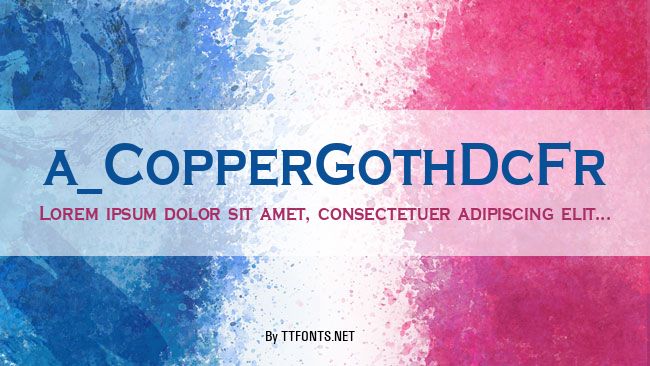 a_CopperGothDcFr example