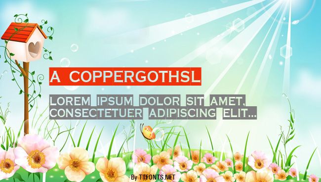 a_CopperGothSl example