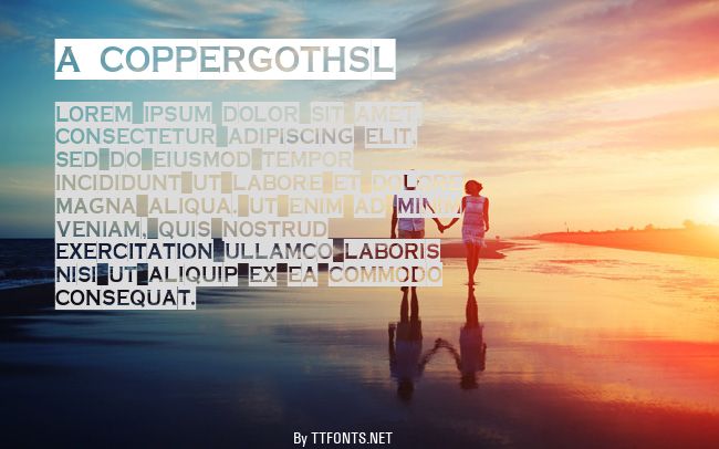 a_CopperGothSl example