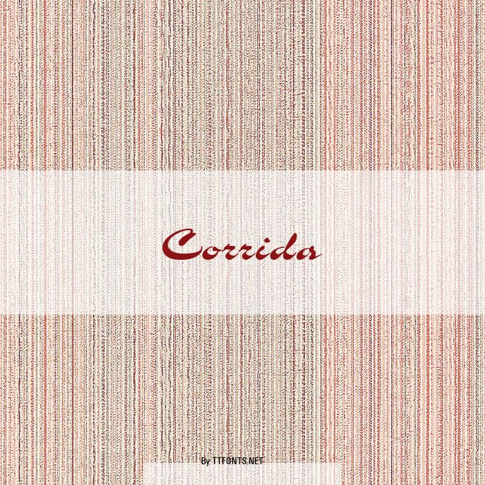 Corrida example