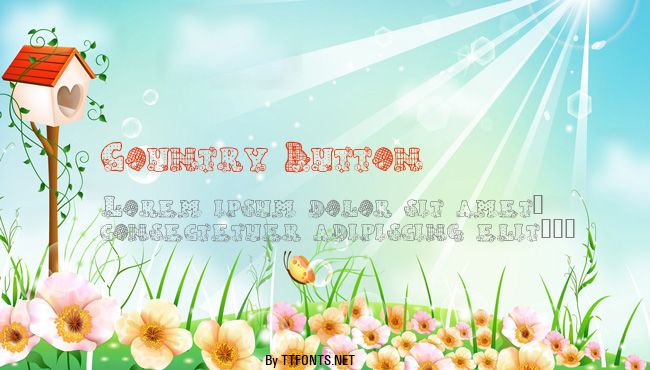 Country Button example