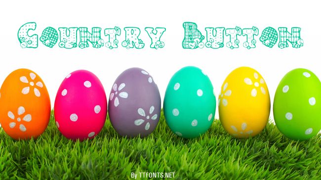 Country Button example