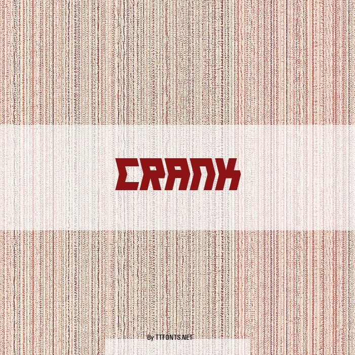 Crank example