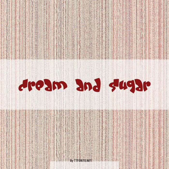Cream and sugar example